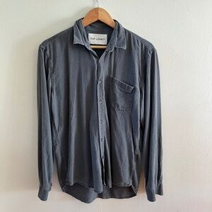 Our Legacy men’s green button up sz 48